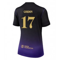 Barcelona Anthony Gordon #17 Vieraspaita Naiset 2026-27 Lyhythihainen